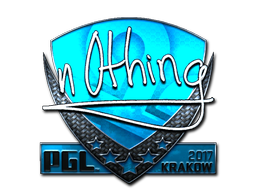 Sticker | n0thing (Foil) | Krakow 2017