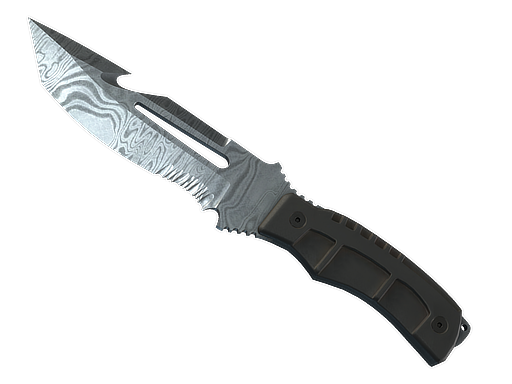 ★ Survival Knife | Damascus Steel (Field-Tested)
