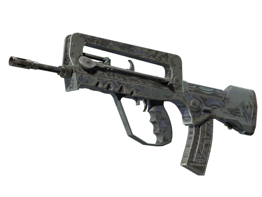 FAMAS | Night Borre (Battle-Scarred)