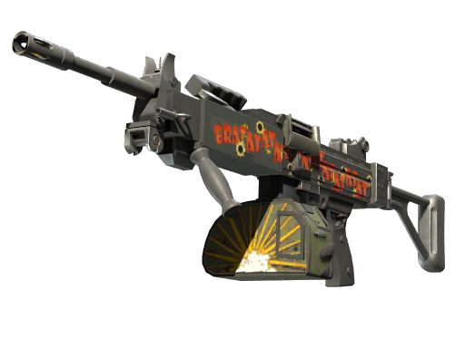 StatTrak™ Negev | Bratatat (Well-Worn)