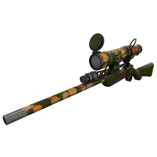 Gourdy Green Sniper Rifle (Battle Scarred)