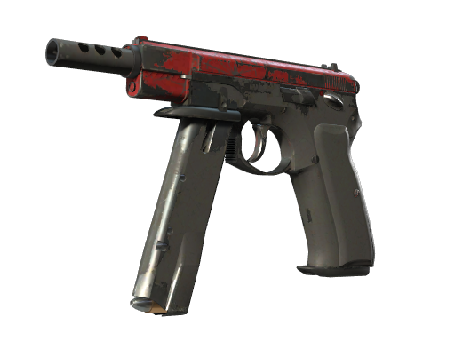 StatTrak™ CZ75-Auto | Crimson Web (Battle-Scarred)