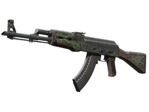 AK-47 | Emerald Pinstripe (Battle-Scarred)