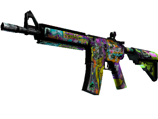 M4A4 | In Living Color (Battle-Scarred)