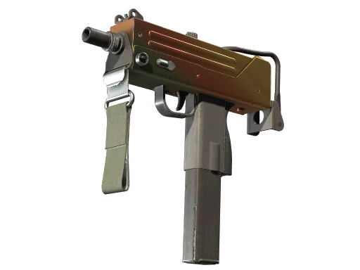 MAC-10 | Amber Fade (Field-Tested)