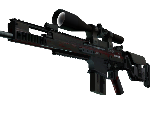 SCAR-20 | Crimson Web (Battle-Scarred)