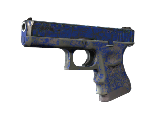 Glock-18 | Blue Fissure (Battle-Scarred)