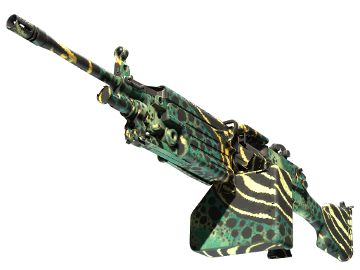 StatTrak™ M249 | Emerald Poison Dart (Factory New)