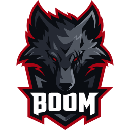 Glitter BOOM Esports Team Sticker - TI 2022