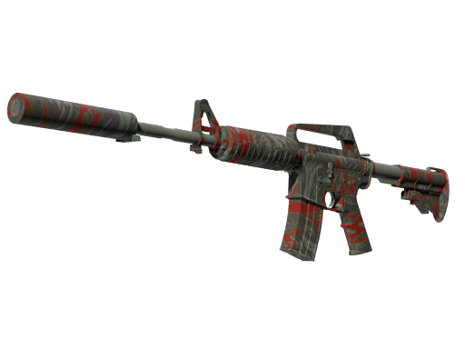 M4A1-S | Blood Tiger (Minimal Wear)