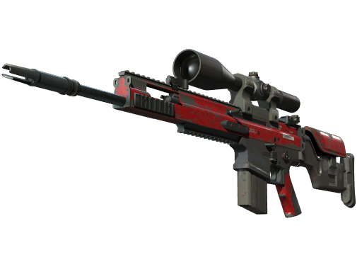 SCAR-20 | Crimson Web (Field-Tested)