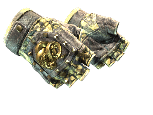 ★ Broken Fang Gloves | Yellow-banded (Battle-Scarred)