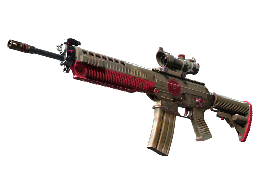 SG 553 | Berry Gel Coat (Factory New)