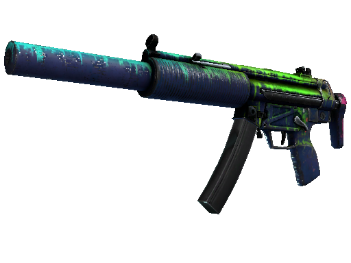 MP5-SD | Phosphor (Battle-Scarred)