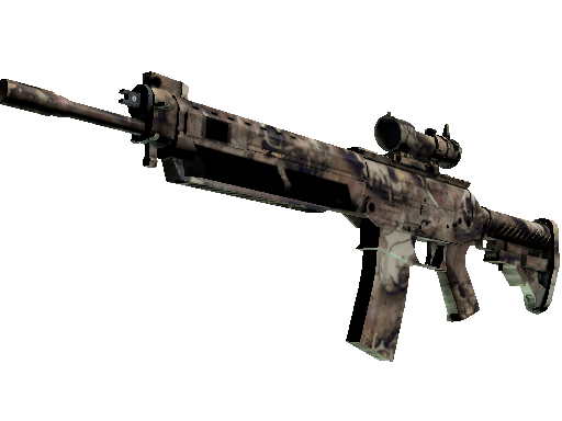 Souvenir SG 553 | Bleached (Minimal Wear)