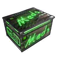 Neon Small Meds Storage