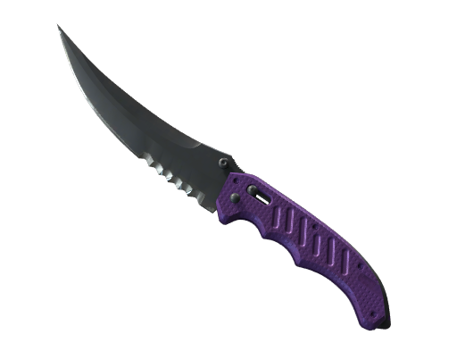 ★ StatTrak™ Flip Knife | Ultraviolet (Minimal Wear)