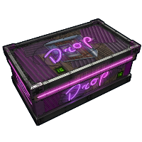 Neon Drop Box Storage