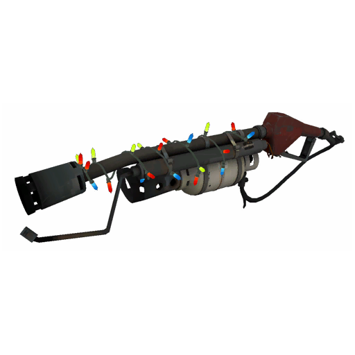 Strange Festive Flame Thrower