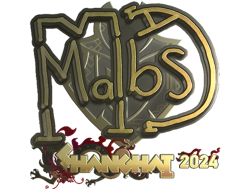 Sticker | malbsMd (Gold) | Shanghai 2024