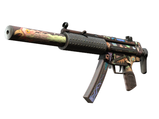 MP5-SD | Necro Jr. (Well-Worn)