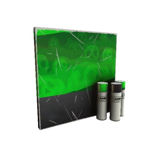 Health and Hell (Green) War Paint (Minimal Wear)