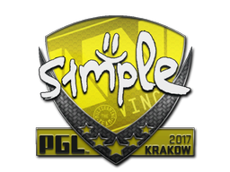 Sticker | s1mple | Krakow 2017