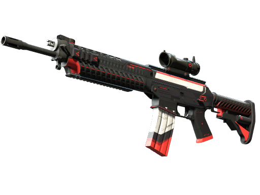 StatTrak™ SG 553 | Cyrex (Minimal Wear)