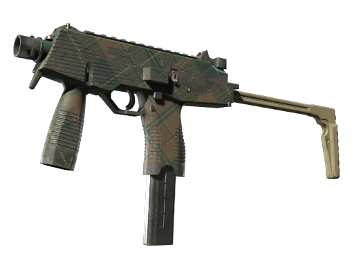 MP9 | Green Plaid (Field-Tested)