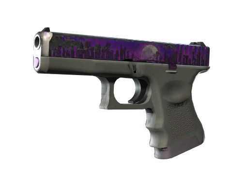 StatTrak™ Glock-18 | Moonrise (Battle-Scarred)