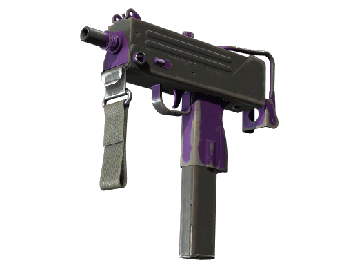 StatTrak™ MAC-10 | Ultraviolet (Battle-Scarred)