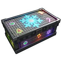 Neon Snowflake Large Box