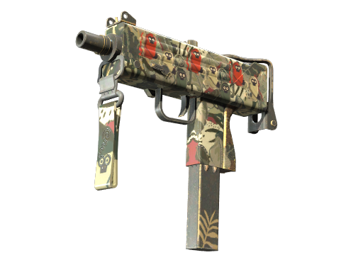 MAC-10 | Monkeyflage (Minimal Wear)