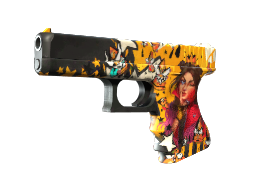 StatTrak™ Glock-18 | Bullet Queen (Factory New)