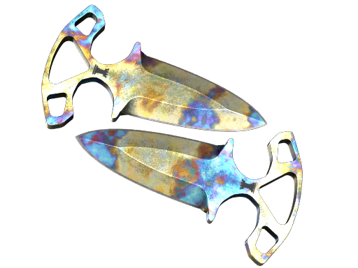 ★ Shadow Daggers | Case Hardened (Battle-Scarred)