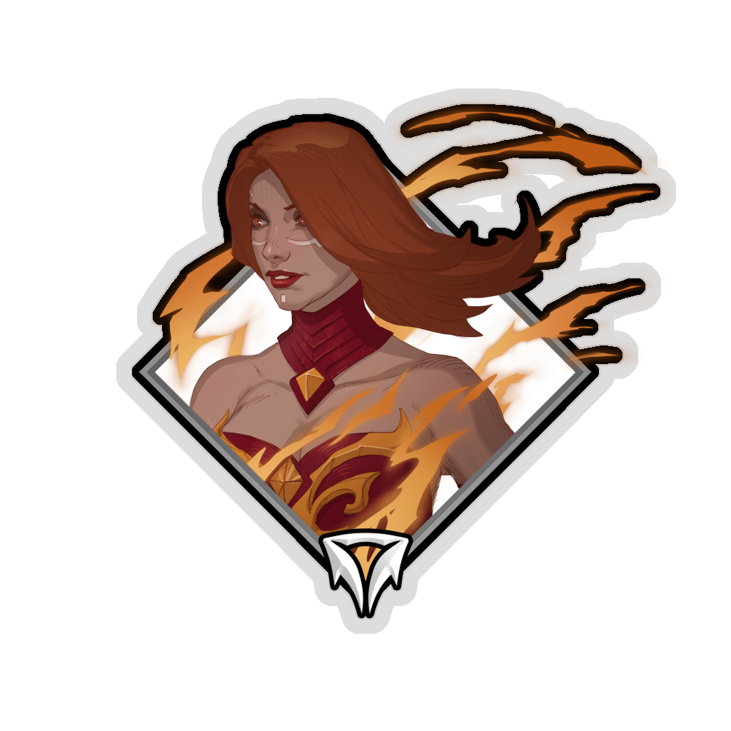 Crownfall Sticker - Lina
