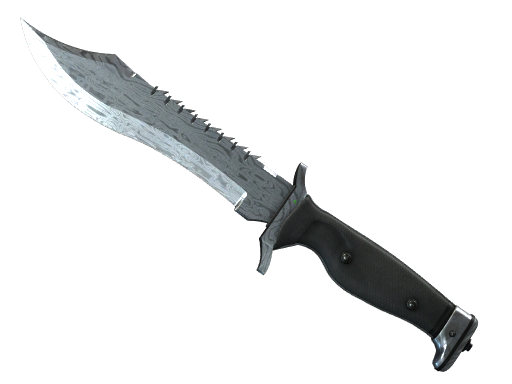 ★ Bowie Knife | Damascus Steel (Well-Worn)