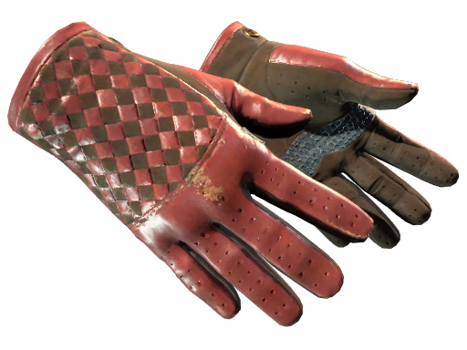 ★ Driver Gloves | Crimson Weave (Well-Worn)