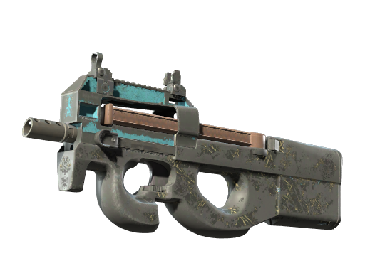 Souvenir P90 | Facility Negative (Battle-Scarred)