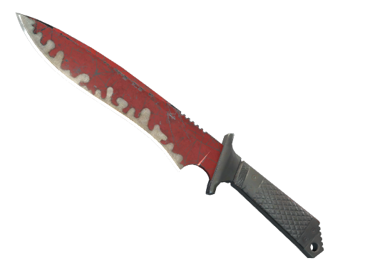 ★ Classic Knife | Crimson Web (Battle-Scarred)