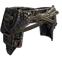 Black Alligator Kilt