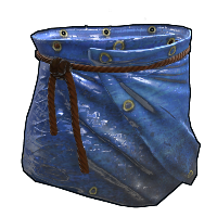 Blue Tarp Skirt