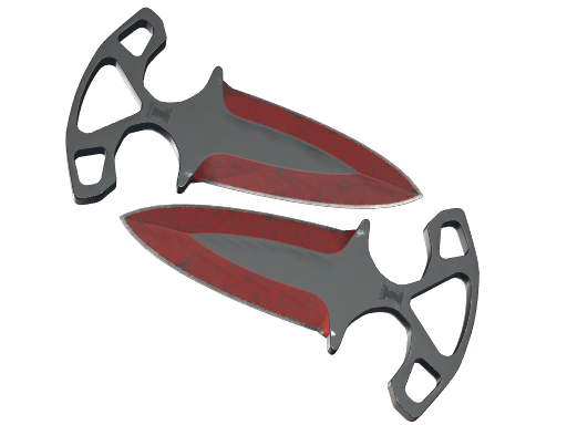 ★ StatTrak™ Shadow Daggers | Crimson Web (Field-Tested)