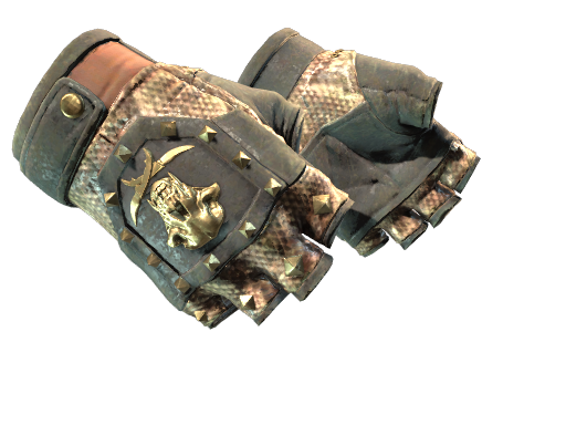 ★ Bloodhound Gloves | Snakebite (Battle-Scarred)