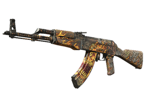 AK-47 | Searing Rage (Battle-Scarred)