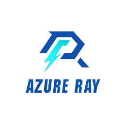 Gold Azure Ray Team Sticker - TI 2023