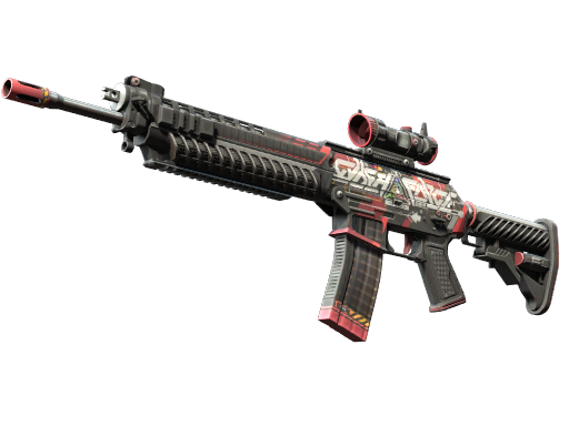 StatTrak™ SG 553 | Cyberforce (Factory New)