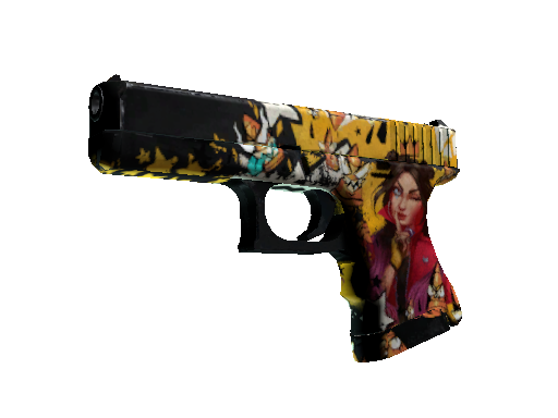 Glock-18 | Bullet Queen (Battle-Scarred)