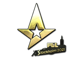 Sticker | Astralis (Gold) | Stockholm 2021