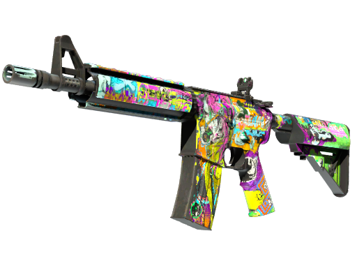 StatTrak™ M4A4 | In Living Color (Field-Tested)